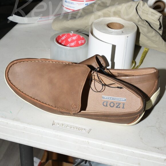 2 pairs‎ Izod Men\'s Slip On Shoes. Price is for 2 pairs .